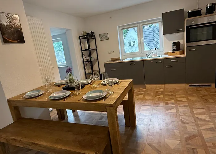 公寓 Vetera Sayn - Historisch Wohnen, Modern Geniessen Auf 2 Etagen *